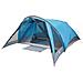 Tenda Familiare Cabina per 6 Persone Blu Impermeabile - Foto miniatura 2
