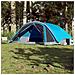 Tenda Familiare Cabina per 6 Persone Blu Impermeabile - Foto miniatura 3