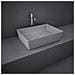 Lavabo Rettangolare Feeling Grigio Matt - Foto miniatura 1