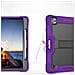 Custodia Per Ipad Pro 5/4/3 12.9” Con Supporto E Alloggiamento Per Stilo Viola - Foto miniatura 2