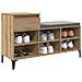 Mobile per scarpe rovere artigianale 102 x 36 x 60 cm - Foto miniatura 3