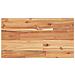 Mensole da Parete 3 pz 40x20x2 cm Legno Acacia Rifinito a Olio - Foto miniatura 7