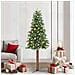 Albero di Natale snodato con 300 LED con supporto Verde 210 cm - Foto miniatura 2