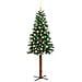 Albero di Natale snodato con 300 LED con supporto Verde 210 cm - Foto miniatura 4