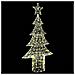 Albero di Natale con 240 LED Bianco caldo 180 cm Acrilico - Foto miniatura 3