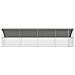 Gabbia per polli Argento 800 x 200 x 198.5 cm Acciaio zincato - Foto miniatura 4