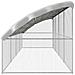Gabbia per polli Argento 800 x 200 x 198.5 cm Acciaio zincato - Foto miniatura 5