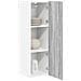 Armadio pensile con porta Riga Grigio Sonoma 30 x 31 x 100 cm - Foto miniatura 3