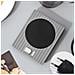Scaldatazza Elettrico 220v Eu, Scaldatazze Per Caffè A Due Livelli Di Temperatura Grey - Foto miniatura 2