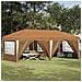Tenda per feste a pop-up 575 x 288 x 245 cm Beige - Foto miniatura 2
