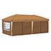 Tenda per feste a pop-up 575 x 288 x 245 cm Beige - Foto miniatura 4
