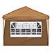 Tenda per feste a pop-up 575 x 288 x 245 cm Beige - Foto miniatura 7