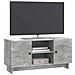 Mobile TV 102 x 34,5 x 50 cm Grigio Cemento - Foto miniatura 2