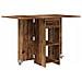 Tavolo da Pranzo 115 x 70 x 75 cm Legno ingegnerizzato - Foto miniatura 1