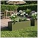Vaso da giardino Verde Oliva 60 x 20 x 20 cm - Foto miniatura 2
