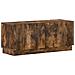 Mobile TV LED a 5 pezzi Rovere Fumo Legno ingegnerizzato - Foto miniatura 6