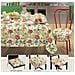 Set Cuscini Coprisedia Imbottiti Sfoderabili Modello Garden Made In Italy Fascia Rotonda 4Pz Panna - Foto miniatura 4
