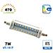Lampadine Led R7s 7w L118 Smd Tubolare Luce Calda 3000k Vt-1917 7123 - Foto miniatura 1