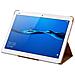 Flip Cover per MediaPad M3 Lite 10 Custodia a Libro in Plastica Colore Marrone - Foto miniatura 2