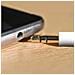Cavo Audio Jack 3.5mm Maschio-femmina Aux Universale 1m Bianco - Foto miniatura 4