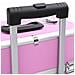 Valigia Trolley Per Cosmetici Alluminio Rosa - Foto miniatura 6