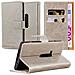 Custodia Compatibile Con Nokia Lumia 920 In Marrone Cappuccino - Coperchio Protettiva Con Chiusura Magnetica, Funzione Stand E Tasca Per Le Carte - Foto miniatura 1