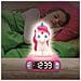 Sveglia Digitale Unicorno Per Bambini Con Luce Notturna Snooze All'e Suoni Orologio Per Bambini Unicorno Luminoso Colore Rosa Rl800uni - Foto miniatura 4