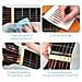 Chitarra Fretboard Adesivi - Chitarra Nota Adesivi Per Acustici Ed Elettrici A 6 Corde - Fret Adesivi Per Lapprendimento - Trasparente - Foto miniatura 4