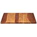 Piano Tavolo in Legno Massello di Acacia 25-27 mm 70x90 cm - Foto miniatura 2