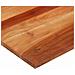 Piano Tavolo in Legno Massello di Acacia 25-27 mm 70x90 cm - Foto miniatura 3