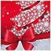 GT023 Borsa Regalo Natalizia Rosso Bianco - Foto miniatura 2