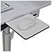 SV10-1300-0 24" Portable flat panel floor stand Bianco base da pavimento per tv a schermo piatto - Foto miniatura 5