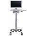 SV10-1300-0 24" Portable flat panel floor stand Bianco base da pavimento per tv a schermo piatto - Foto miniatura 1