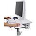 SV10-1300-0 24" Portable flat panel floor stand Bianco base da pavimento per tv a schermo piatto - Foto miniatura 8