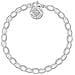 Charm Club Bracciale Da Donna - Argento 925 E Diamante Palla Bianco - Taglia 14.5 Cm - Foto miniatura 1