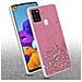 Custodia Compatibile Con Samsung Galaxy A21s In Rosa Con Glitter - Coperchio Protettivo In Silicone Tpu Flessibile Con Glitter Scintillanti - Foto miniatura 3