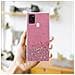 Custodia Compatibile Con Samsung Galaxy A21s In Rosa Con Glitter - Coperchio Protettivo In Silicone Tpu Flessibile Con Glitter Scintillanti - Foto miniatura 7