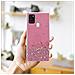 Custodia Compatibile Con Samsung Galaxy A21s In Rosa Con Glitter - Coperchio Protettivo In Silicone Tpu Flessibile Con Glitter Scintillanti - Foto miniatura 8