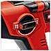 Trapano Tassellatore Batteria Einhell 4513970 Te Hd 18 12 Li Solo - Foto miniatura 4