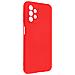Cover Samsung Galaxy A13 4g In Silicone Semi-rigido Soft-touch Rossa - Foto miniatura 3
