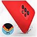Cover Samsung Galaxy A13 4g In Silicone Semi-rigido Soft-touch Rossa - Foto miniatura 4