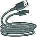 Cavo Riciclabile Da Usb A Micro-usb 2m Potenza 2,1a - Verde - Foto miniatura 1