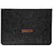 Pochette Tablet / Pc 13 Pollici In Feltro Interno Soft Touch Nera - Foto miniatura 1