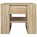 Tavolino Salotto Rovere Sonoma 55,5x55x45 Cm Legno Multistrato - Foto miniatura 2