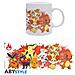 Pokemon Mug ""fire Starters White"" - Tazza Con Pokemon Di Tipo Fuoco Bianca - 320 Ml - - Foto miniatura 1