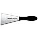 Spatola 2900 - 299625 In Acciaio Inox Nitrum E Mango Ergonomico Nero Lama In Polipropilene E 12,5 X 9 Cm, Con Gancio Di Copertura - Foto miniatura 1
