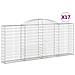 Cesti Gabbioni Ad Arco 17 Pz 300x30x120/140 Cm Ferro Zincato - Foto miniatura 2