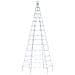 Illuminazione Albero Di Natale Su Pennone 200led Blu 180cm - Foto miniatura 3