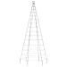 Illuminazione Albero Di Natale Su Pennone 200led Blu 180cm - Foto miniatura 4