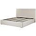 Letto Contenitore Tessuto Beige 180 X 200 Cm Vion - Foto miniatura 7
